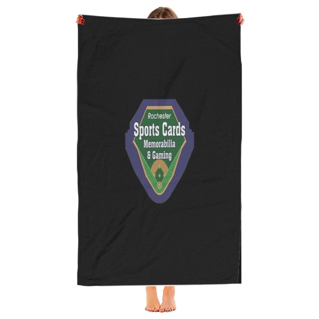 sports memorabilia logo bigger Beach Towel  Poncho Bathing Towels Cover-ups Quick Dry Sand Free Yoga Spa Gym Pool