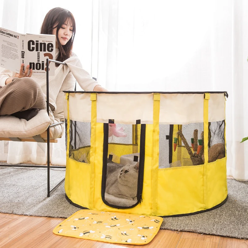 Imagem -04 - Large Foldable Cozy Kitten Houses For Pets Dog House Cat Tent Cesta Sala de Entrega Cama Sweet