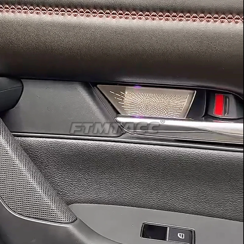 For Mazda CX-50 CX50 2022 2023 2024 Car Door Loudspeaker Audio Speaker Inner Bowl Reading Light Cover Trunk Up Trim Interior