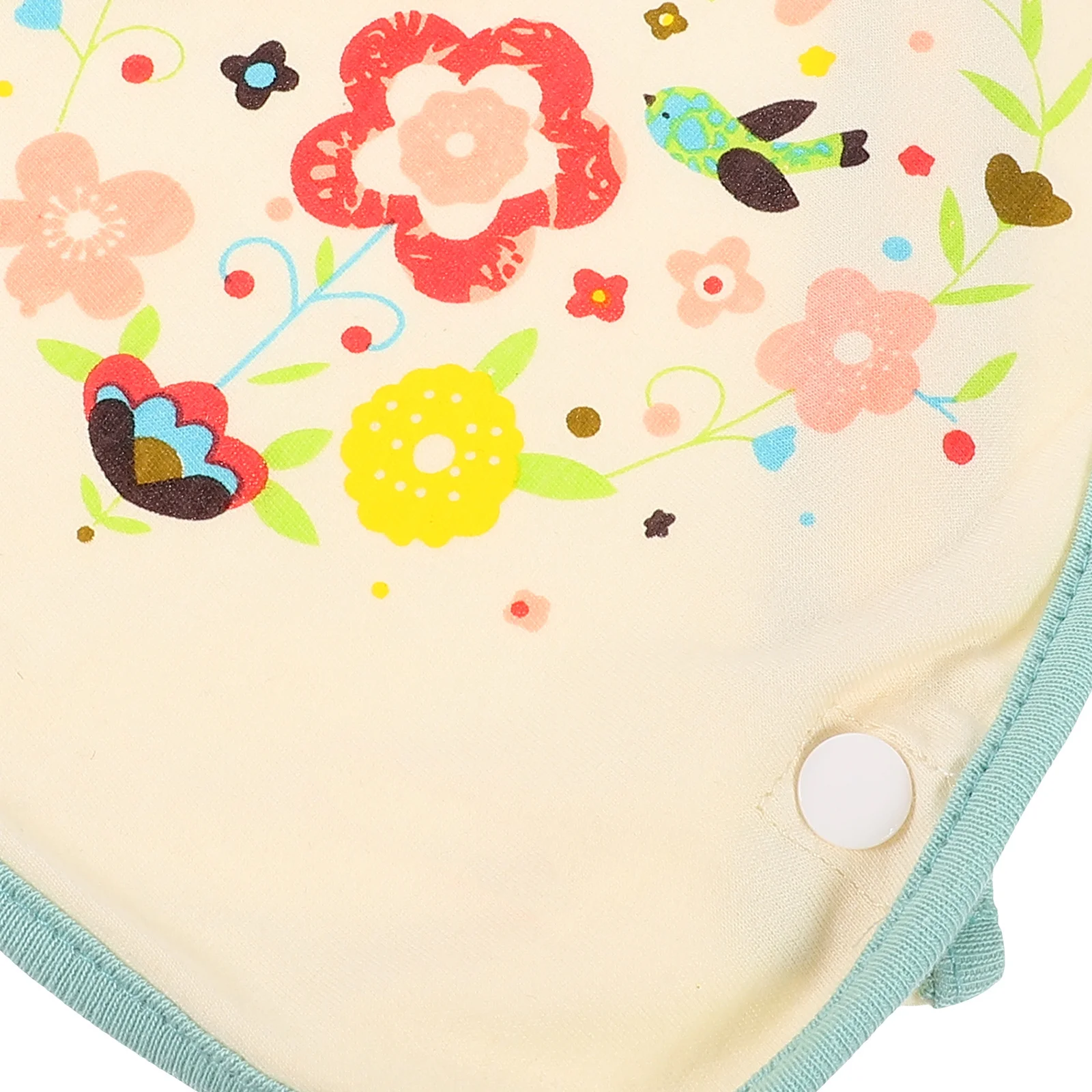 

2Pcs Infant Feeding Smock Cartoon Pattern Dirtproof Baby Bibs Reusable Washable Durable Kindergarten Supplies Assorted Color