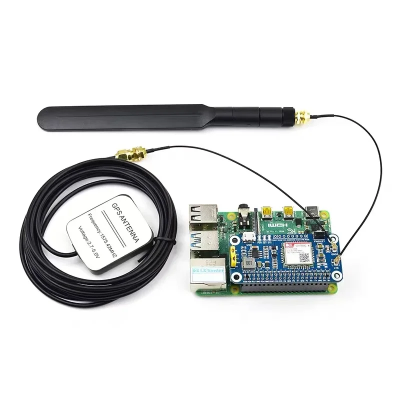 Scheda di espansione IoT Raspberry Pi 5/4B NB-IoT Scheda adattatore di comunicazione GNSS SIM7080G Comunicazione globale
