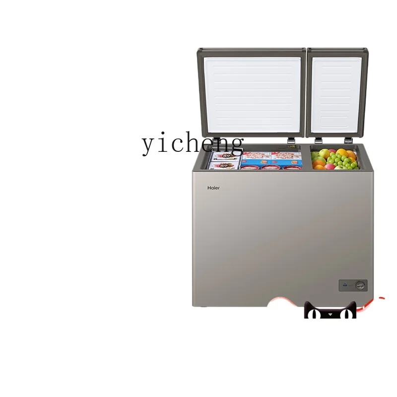 ZK household and commercial double temperature freezer horizontal refrigeration freezer deep freezer