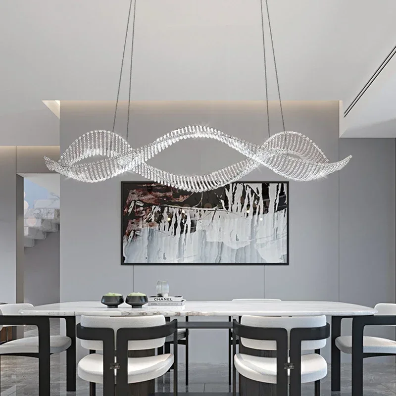 

Luxury Crystal Dining Table Light Led Lighting for Living Room Decor Ceiling Chandeliers Hanging Ceiling Lamps Chandelier Lamp