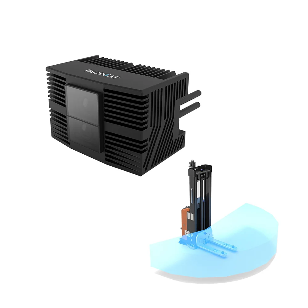 2025 Premium Products Pacecat LDS-S300-E High Performance Lidar Detector 66ms Response Time Laser Distance Sensor for AGV
