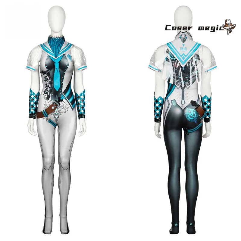 لعبة Stellar Blade Eve أزياء تنكرية موحدة للهالوين كرنفال حفلة عيد الميلاد لعب الأدوار الملابس الملابس