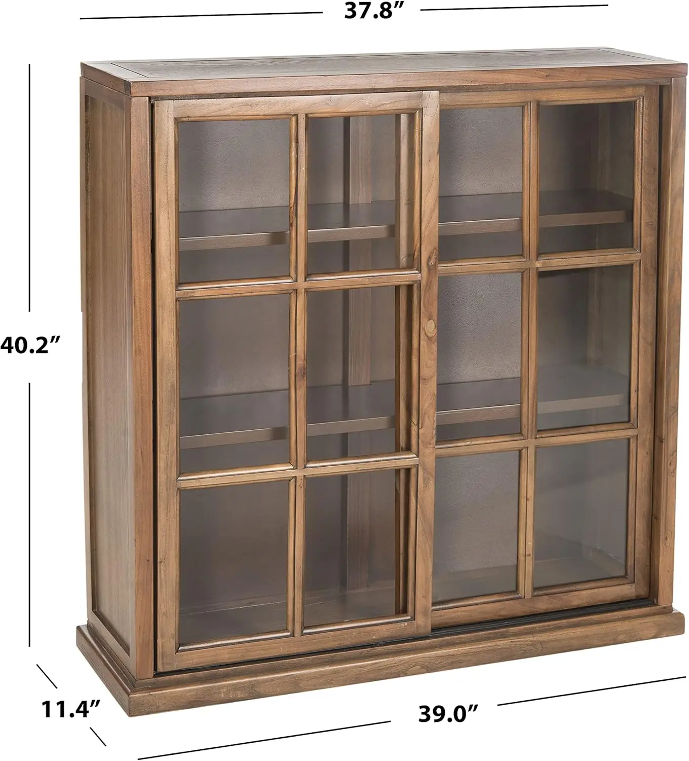 Bookcases Oak Crafted of Sturdy Elm Wood Assembly Required 11.4