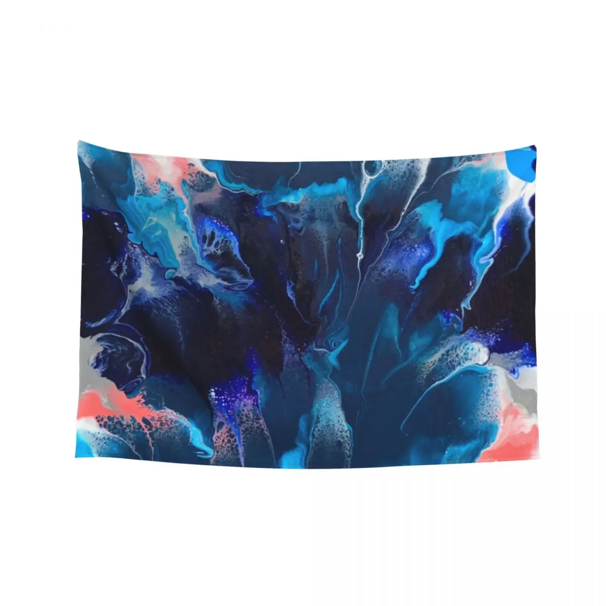 

Into the Blue Tapestry Room Ornaments Room Aesthetic Decor House Decoration Tapestry