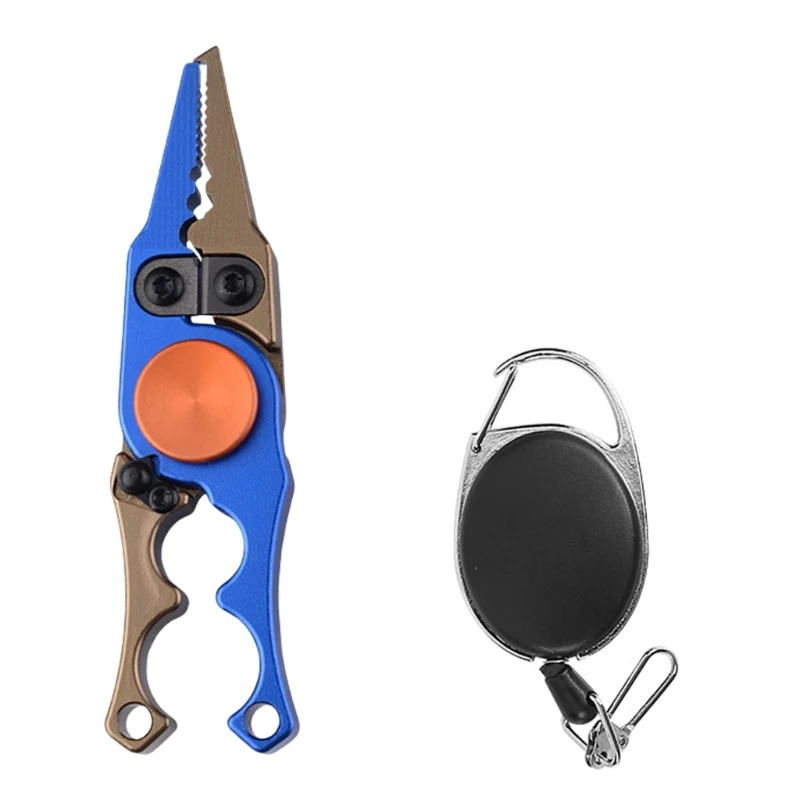 Description Picture 3 of item652F Fishing Pliers Fishes Lip Fishing Plier Tool Fishing Hook Remover with Ergonomic Handle Multifunctional Pliers