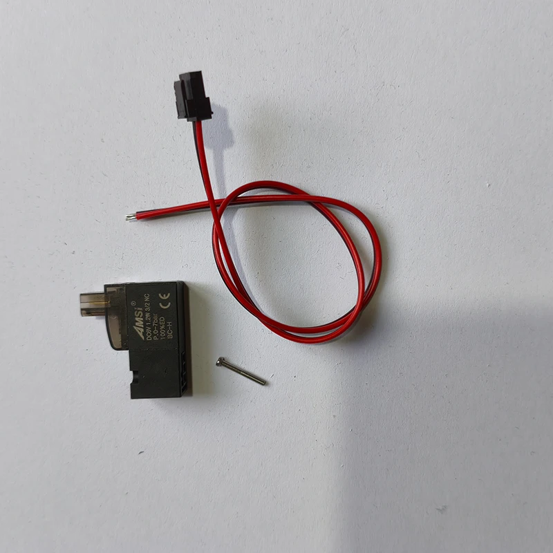 Elettrovalvola HF 10mm Mini Solenoid Valve 2/3-Way Vacuum Vibrator Pneumatic Mini Flow Control 24V/12V/6V Pilot Pneumatica — dettaglio 1