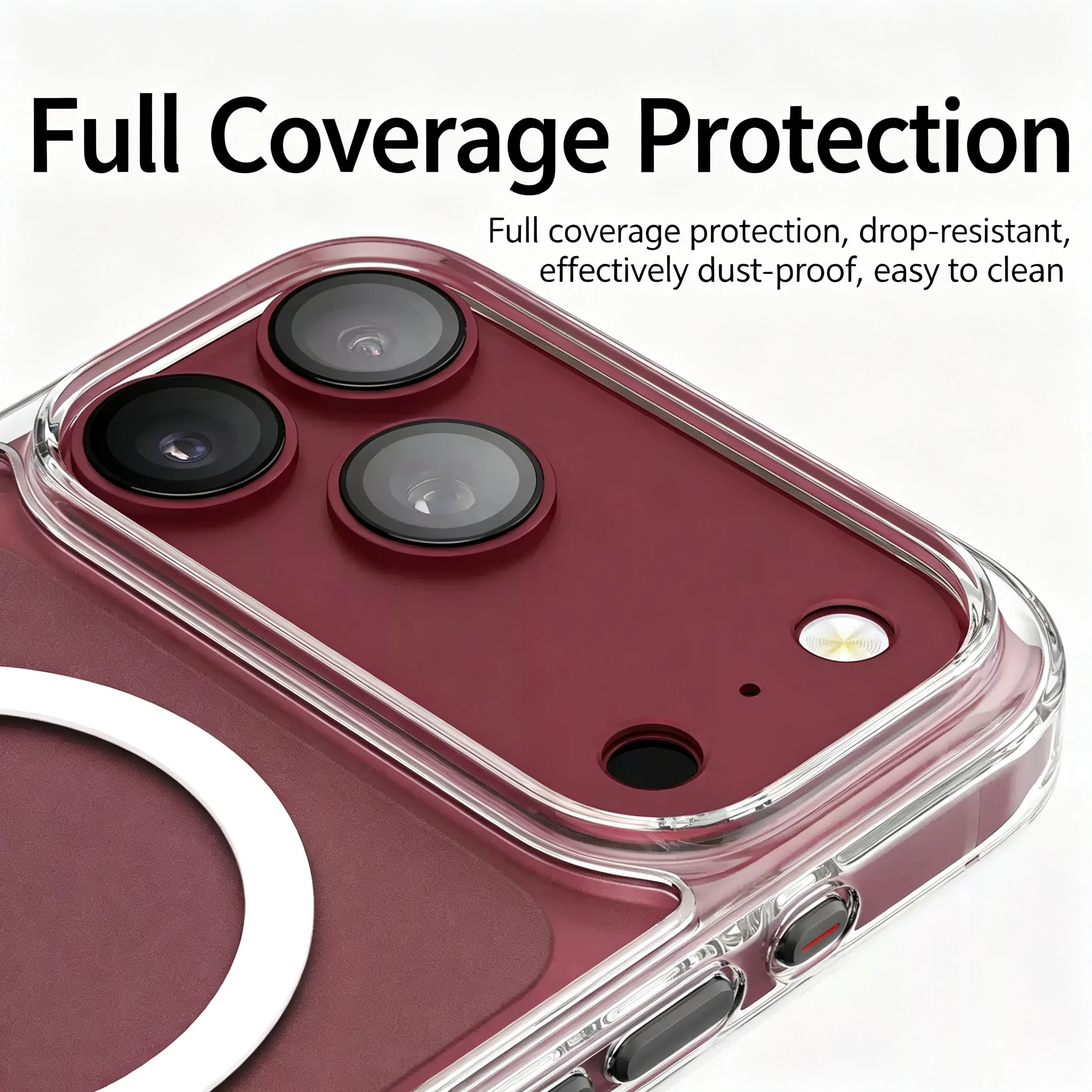 Für iPhone 14 15 16 Pro Max Sofortige Umwandlung in iPhone 18 Pro Max 18 Pro Luxuriöser Kratzfester Objektivschutz aus Gehärtetem Glas – Detail 1