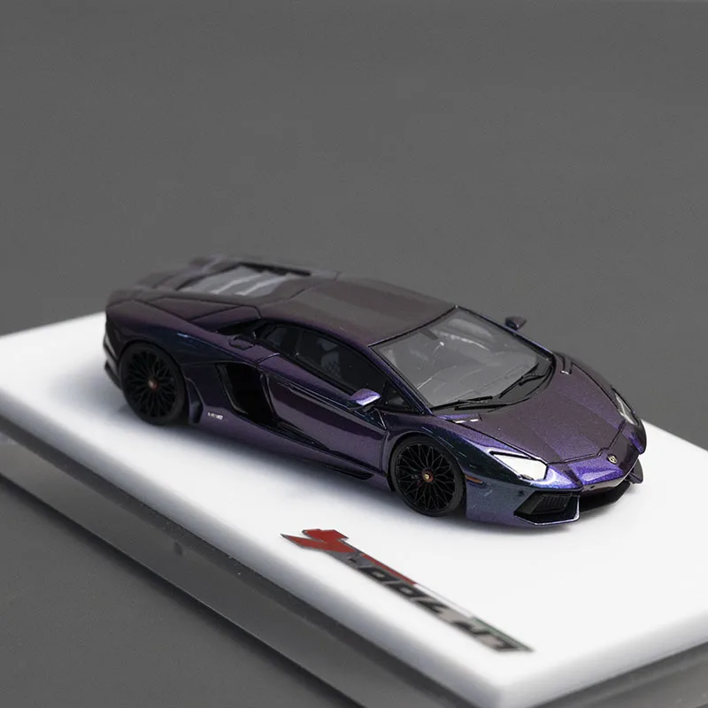 Nuovo In Magazzino Tardis 1:64 Lamborghini Lp700-4 Camaleonte Limitato Premium Modello In Resina In Miniatura Pressofuso Ornamento Giocattoli Personalizzati