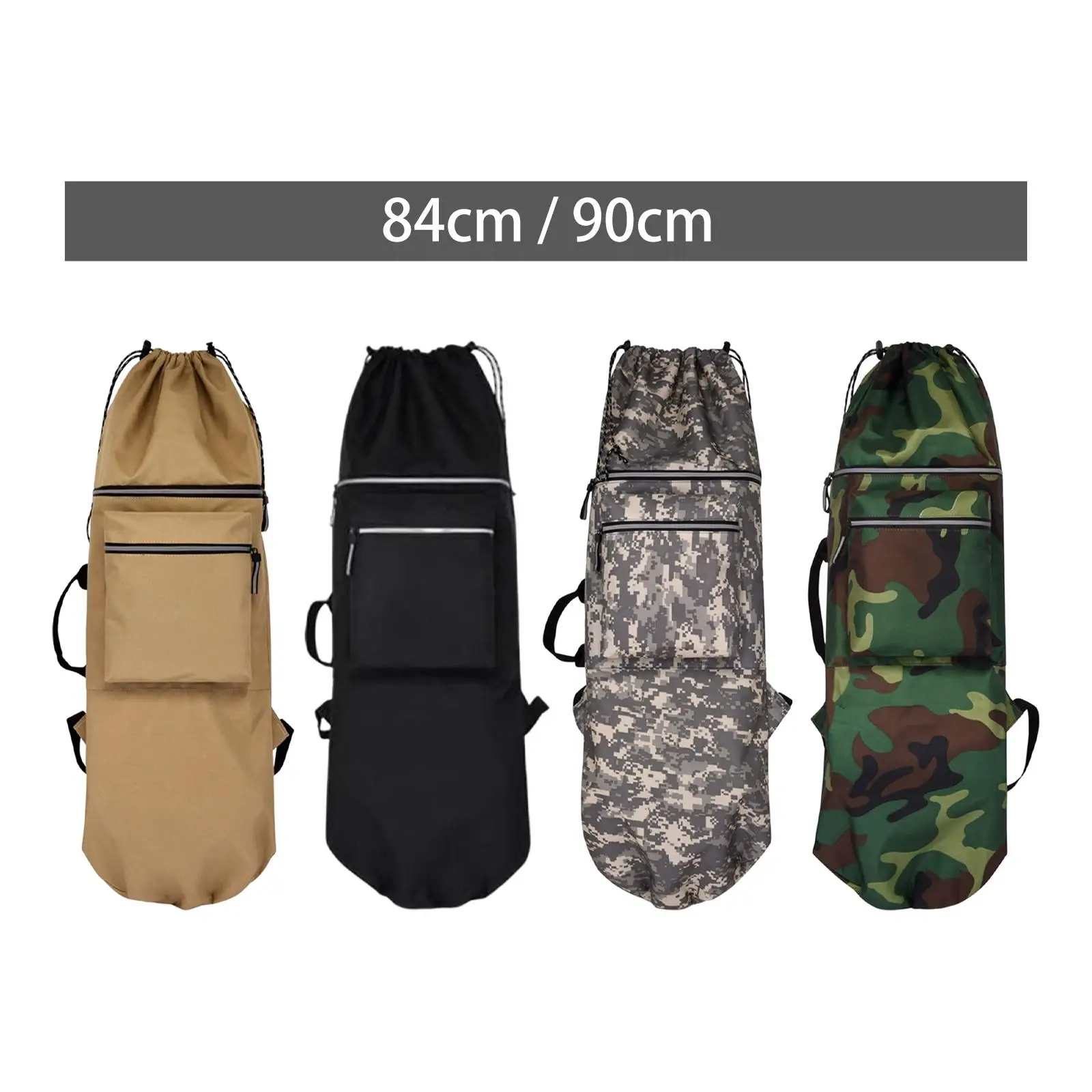 Skateboard Backpack Bag Folding with Handle Board Skiboard Handbag