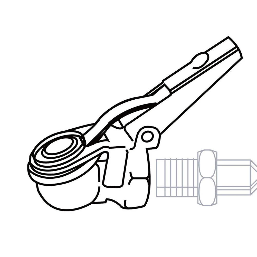 Upgrade Your Tire Inflation Equipment with this 14'' Car Hose Barb Clip On Ball Tire Tyre Inflator Valve Connector