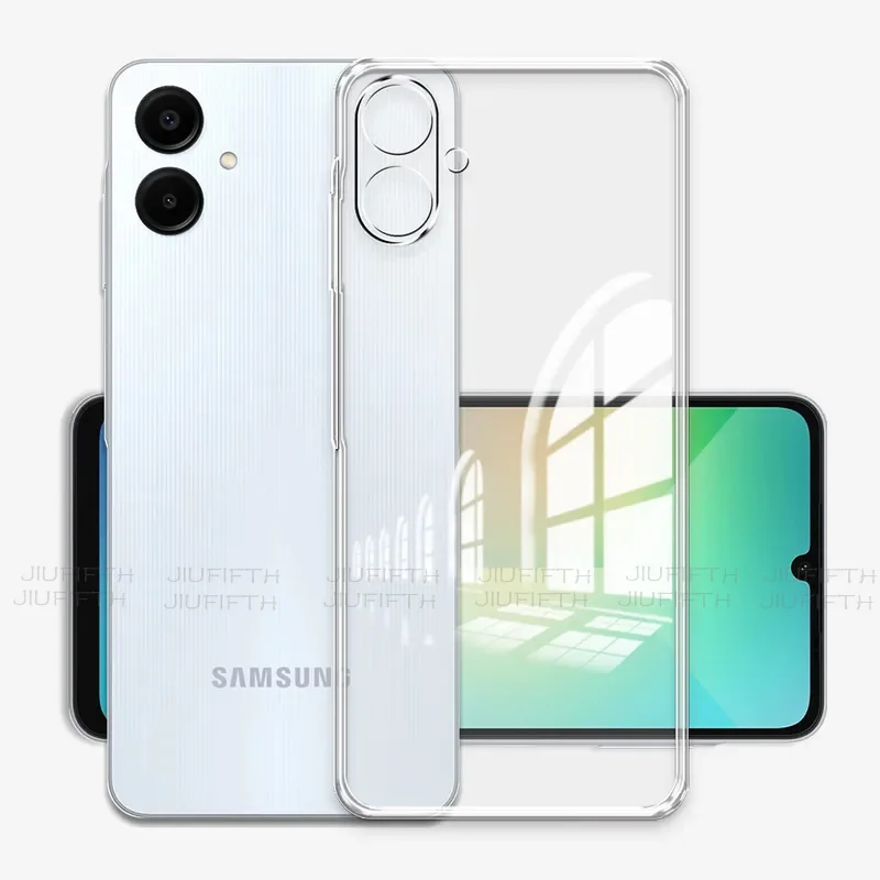 

SM-A065F DS For Samsung Galaxy A06 Case Clear Soft Silicone Phone Cases GalaxyA06 A 06 Shockproof Cover TPU Coque Drop Shipping