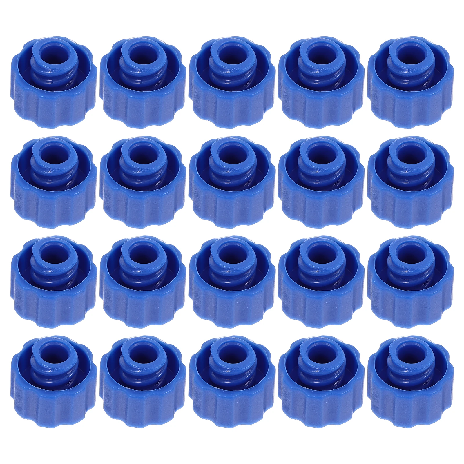 

40pcs Glue Dispensing Caps Precision Applicator Lids Leakproof Sealing Replacement For Perfume Refill Wood Floor Repair Injector