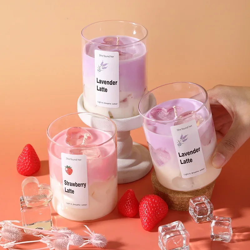 Valentine's Day Aromatherapy Candle Perfect Relaxation and Home Decor Candles for Women Birthday Valentine Anniversary Gifts