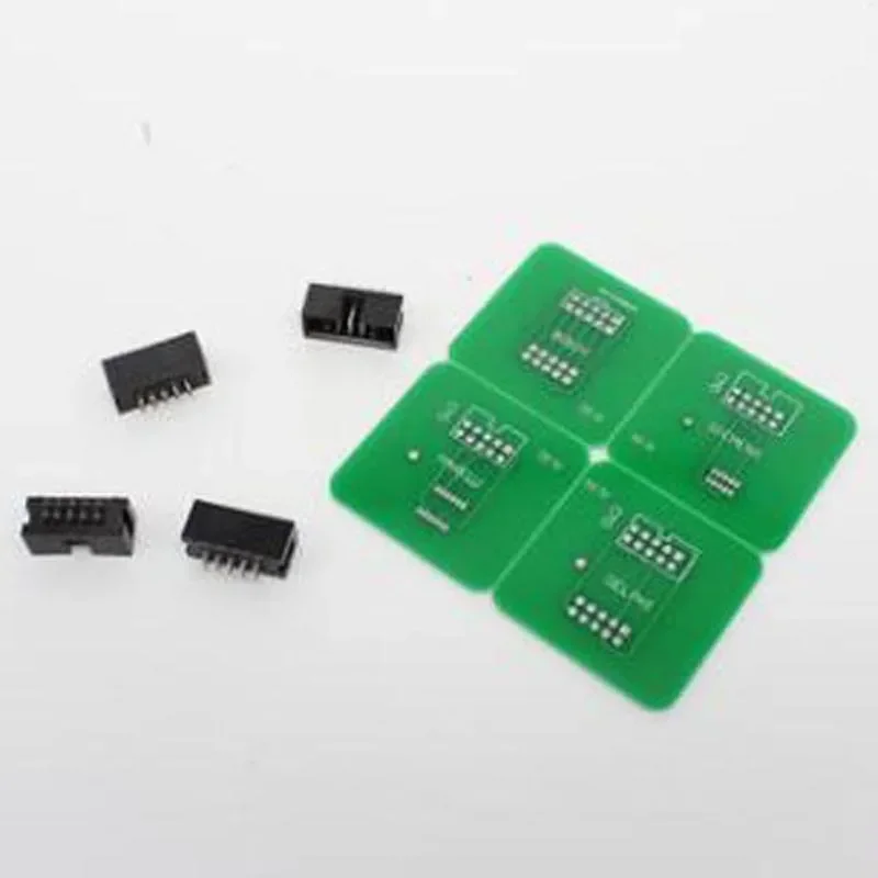 40pcs Pin and 4 Green BDM 100 Adapters Work For BDM100 V1255 ECU Programmer Diagnostic Tool BDM Frame