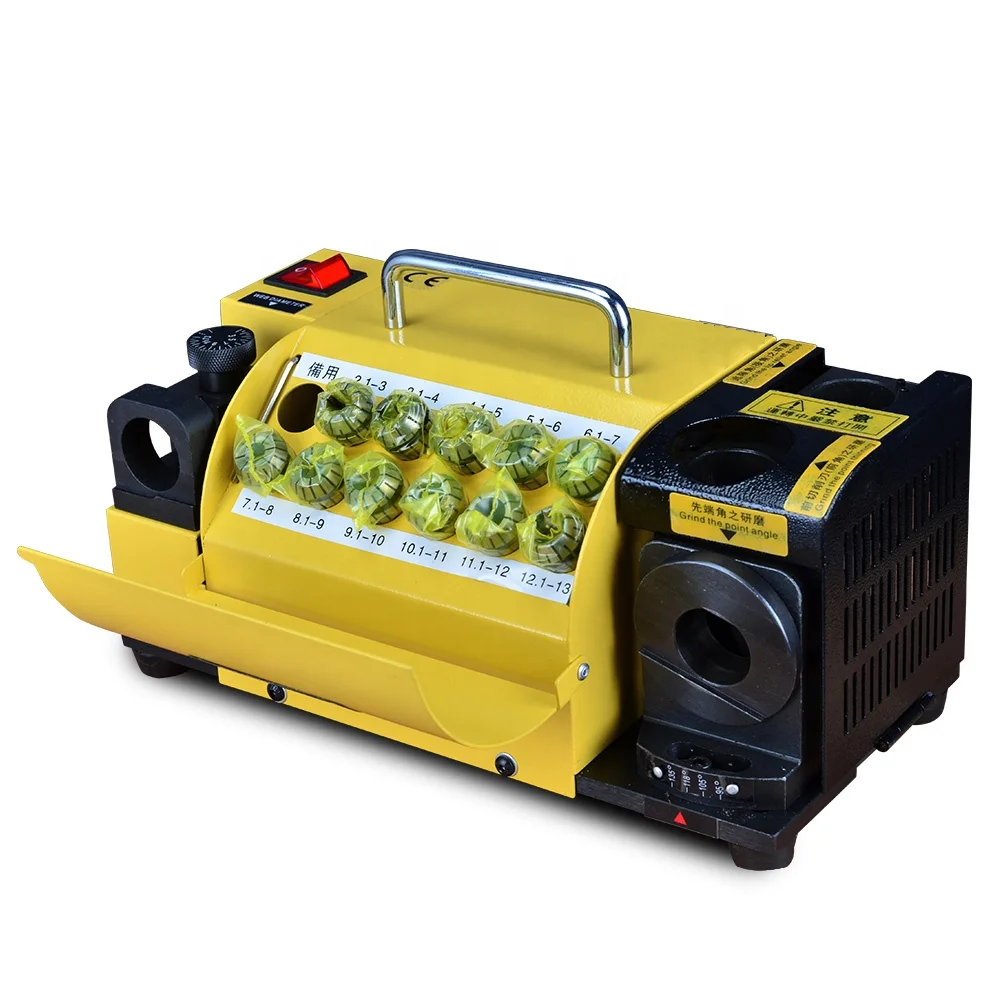 MR-13A Drill Bit Grinder Bench Top Sharpening Machine Quick Setup Operation Small Footprint Design