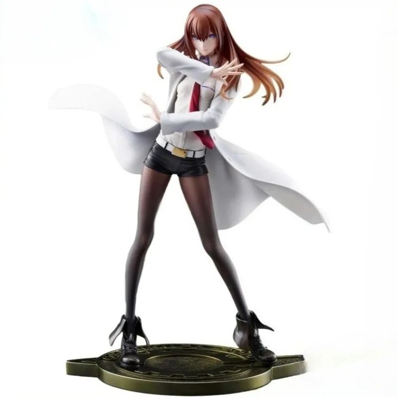 

WAVE Original:Steins;Gate Makise Kurisu 10th anniversary 22.5cm PVC Action Figure Anime Figure Model Toys Collection Doll Gift
