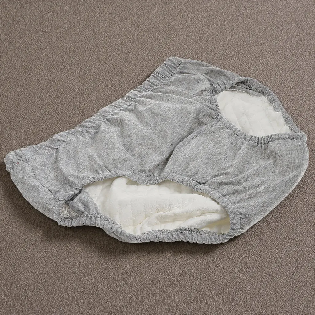 1Pcs High-Absorption Reusable Diaper for Adults Comfortable Soft Fabric Incontinence Underwear Elderly Care Waterproof Quick-Dry