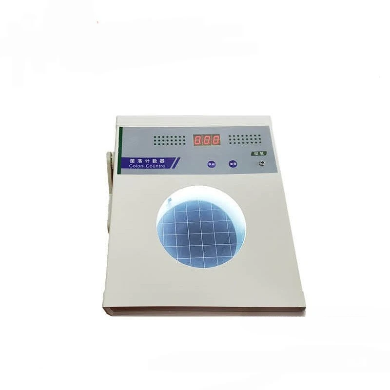 Instrument voice count, colony counter, semi-automatic colony detection instrument