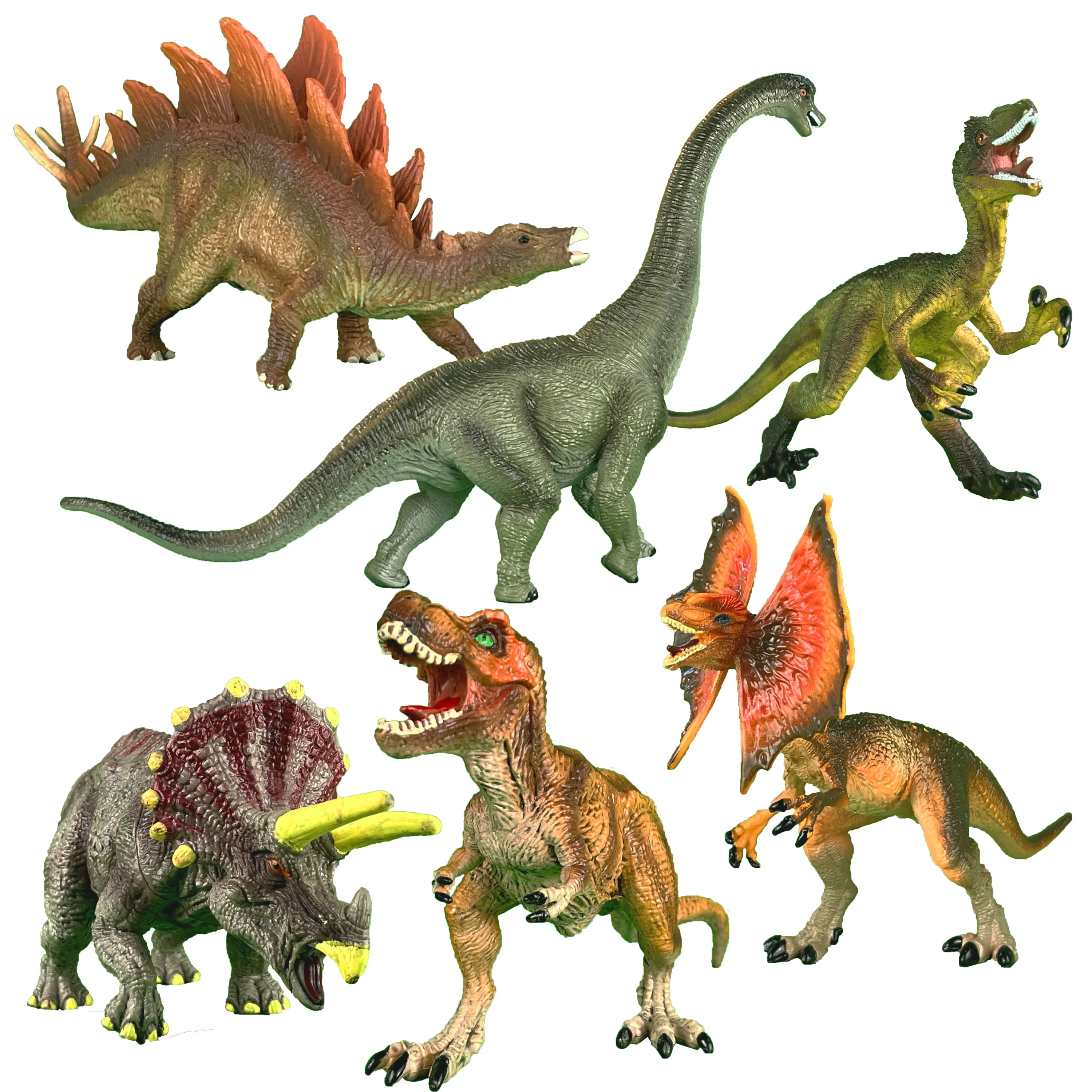 

New Jurassic Dinosaur Jurassic Park Movie Static Model Dino Animal Decoration Collect Halloween Christmas Birthday Gift Kids Toy