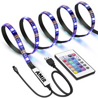 LED Strip Lights, WiFi Wireless Smart Phone APP Controlled Light Strip Kit 32.8ft 300 LEDs 5050 Waterproof IP65 LED Lights