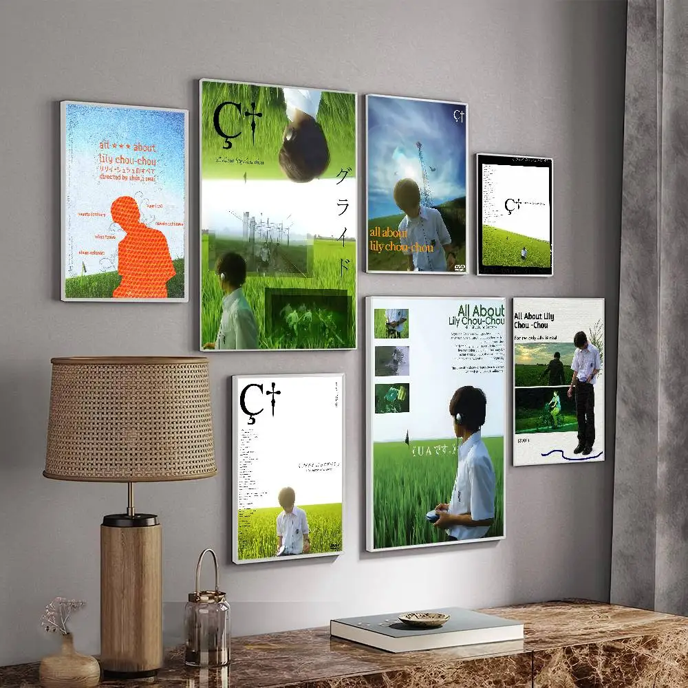 Movie A-All About Lily Chou-Chou Classic Vintage Posters Vintage Room Home Bar Cafe Decor Nordic Home Decor