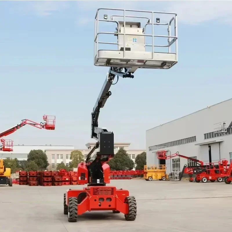 Articulated Boom Lifts with User-Friendly Controls – Simplify Your High-Reach Operations Curved Arm Elevator Hot