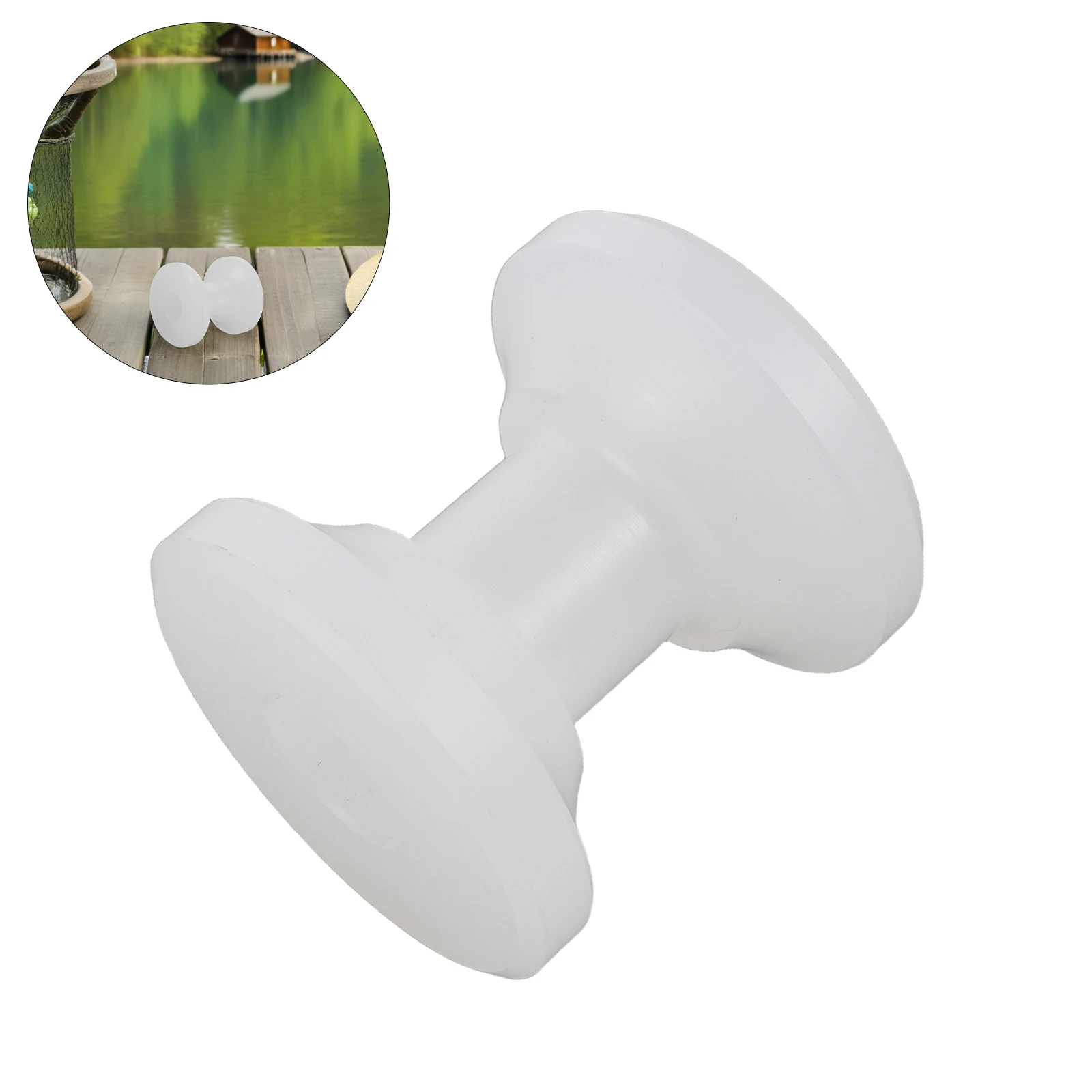 

Boat Anchor Roller Heavy Duty Nylon Wheel For Marine Yacht Kayak Replacement Pivoting Anchor Roller Smooth Rolling Performance