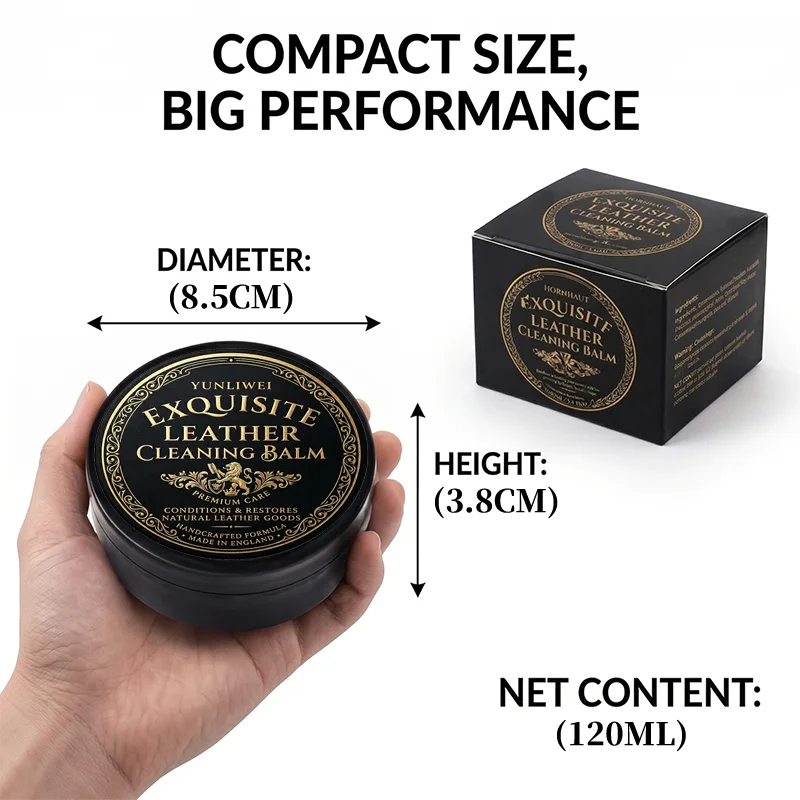 Multipurpose Advanced Leather Care Cream Luxury Car Interior Cleaner and Conditioner Repair Cream Seats, Sofas Jackets, Handbags