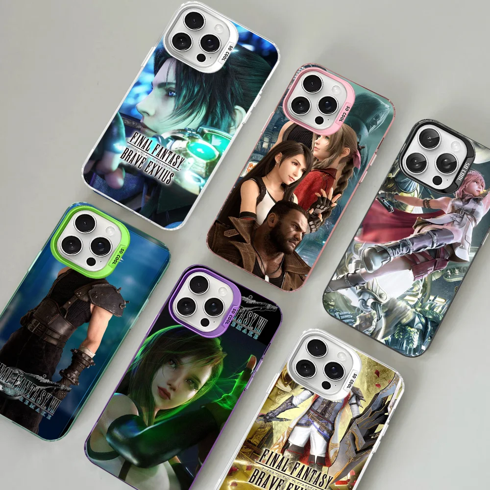 

Final Fantasy Phone Case For IPhone 16 15 14 13 12 11 Pro Max X XR XSMAX 8 7 Plus Matte Shockproof Back Cover