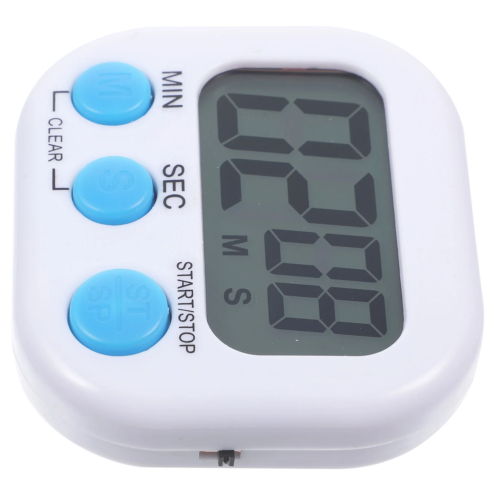 

Small Digital Kitchen Timer with Magnetic Back and On/off Switch Alarm Clock Household Wall Study Timers Used