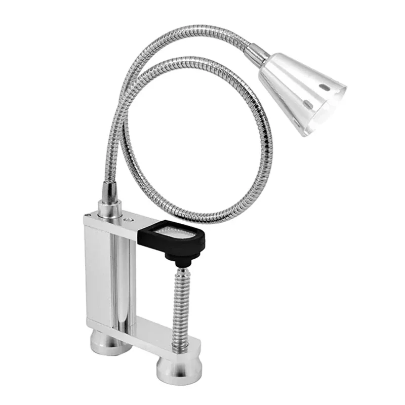 Suitable for banquet halls, outdoor and indoor barbecue lights, magnetic LED lights, adjustable flexible gooseneck screw clip