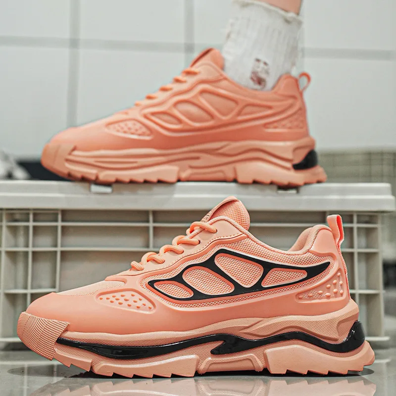 

Весенне-осенние новые модные мужские кроссовки с сеткой, дышащие легкие повседневные кроссовки с мягкой подошвой, Zapatillas Deportivas