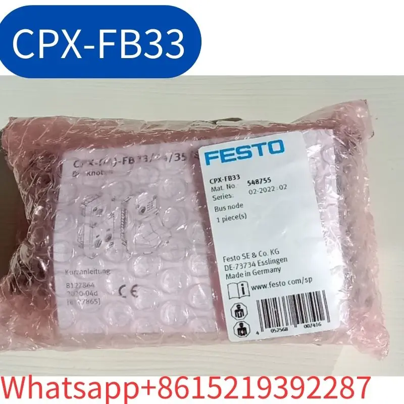 

Brand New Original Input control module CPX-FB33 548755 Fast Shipping