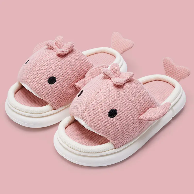 Pantofole Casual con plateau donna casa Cute Cartoon Designer Shoes Girls House pantofole popolari di nuova moda appartamenti Indoor Large Size