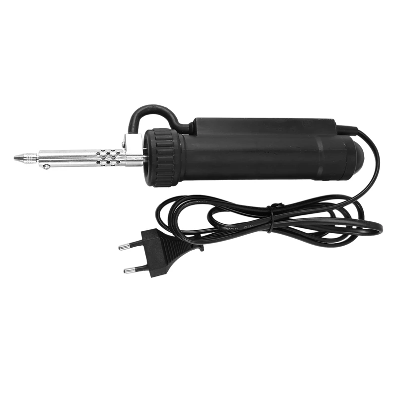 30W 220V Electric Vacuum Solder Sucker Desoldering Pump Iron Tool Soldering Tools Automatic Suction Tin Tools Eu Plug