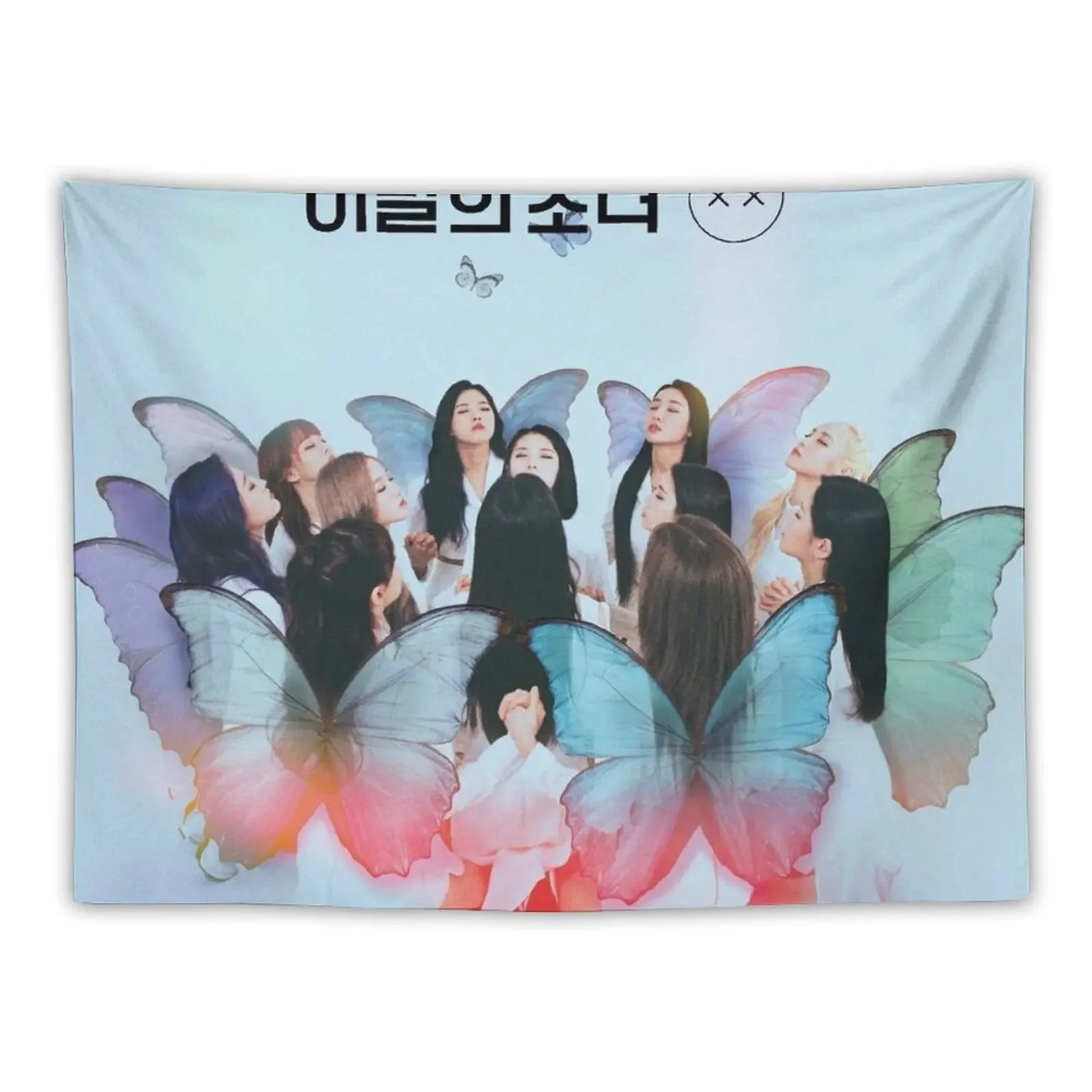 LOONA Butterfly Tapestry Living Room Decoration Decorative Wall Wall Mural Bathroom Decor Tapestry