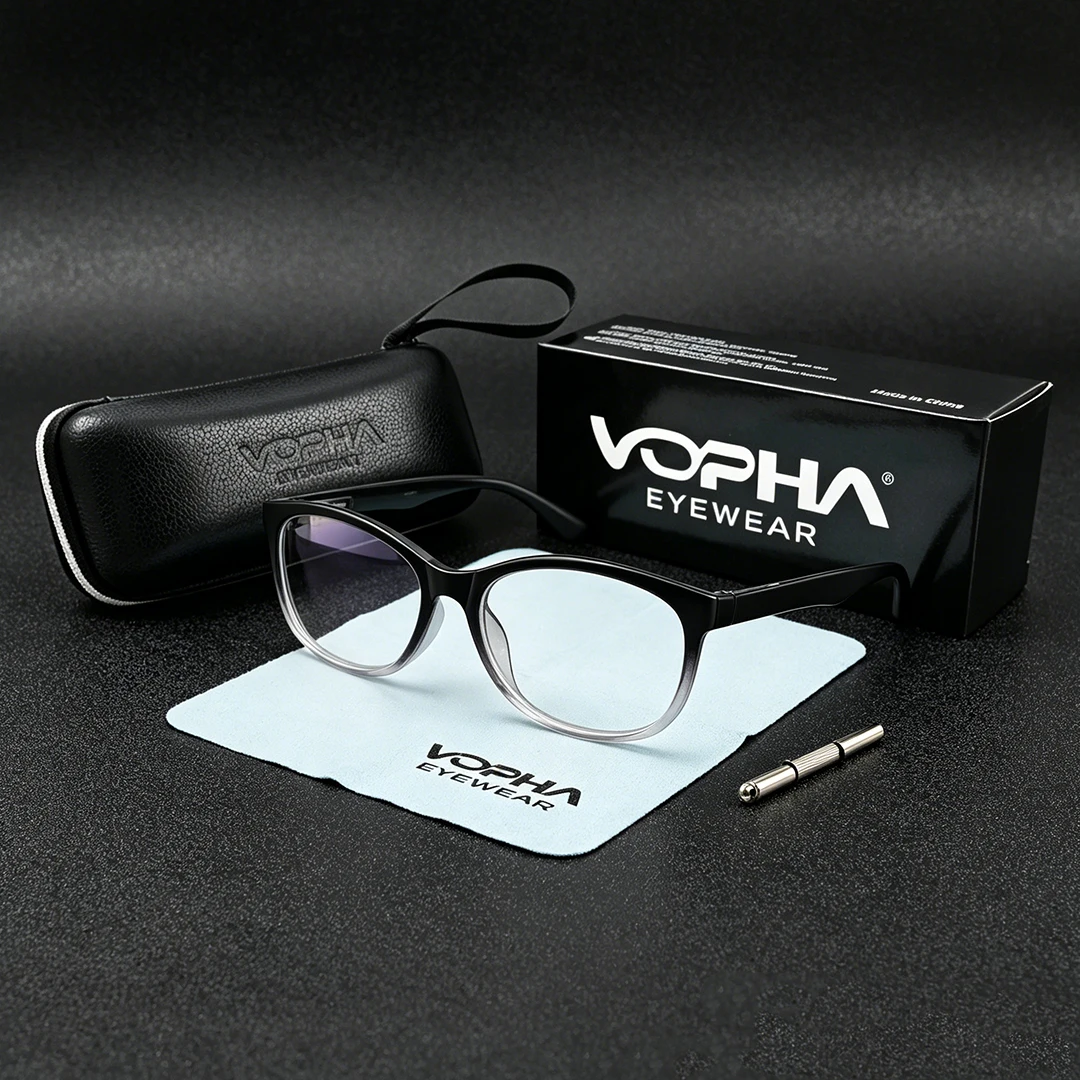 Autofokus-Lesebrille mit Blaulichtfilter, Intelligente Blaulicht-Automatik-Zoom-Brille zum Augenschutz