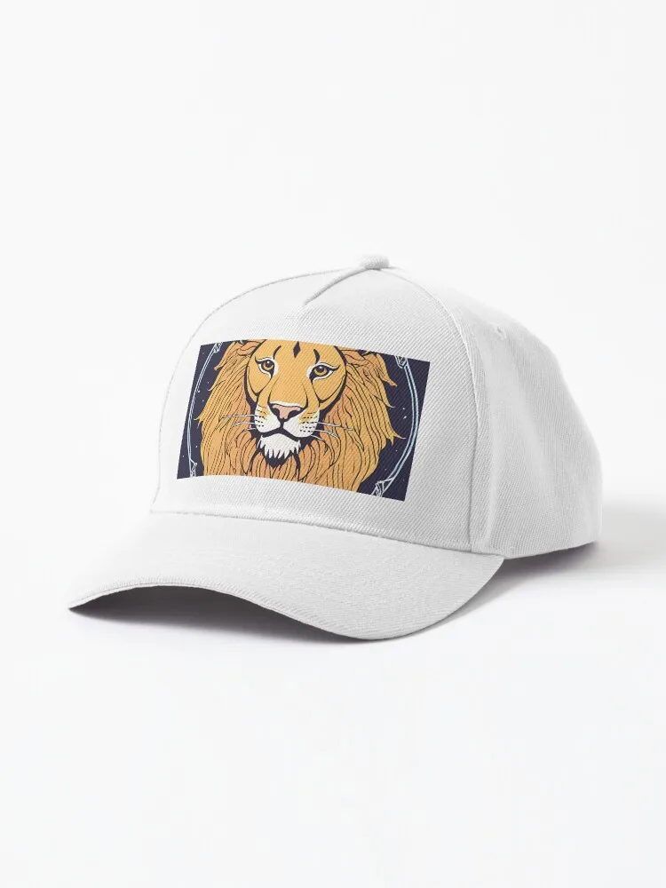 Leo Zodiac Symbol – Roar With Pride (July 23 To August 22) Cap For Women Men Hip Hop Cap Street Baseball Hat New Fashion Hat