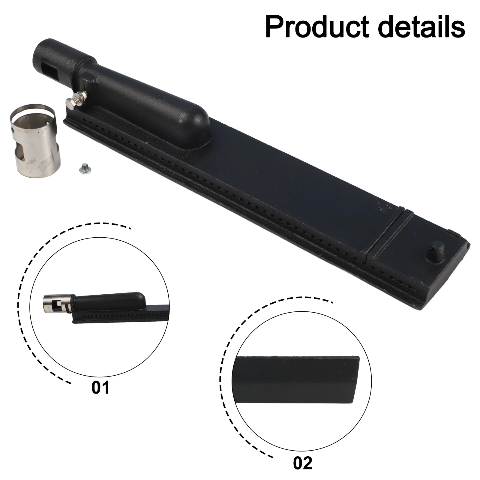 Replacement Burners for Bull and Glen Grills 47629 47628 Crafted for Consistent Heat and Enhanced Cooking Capabilities