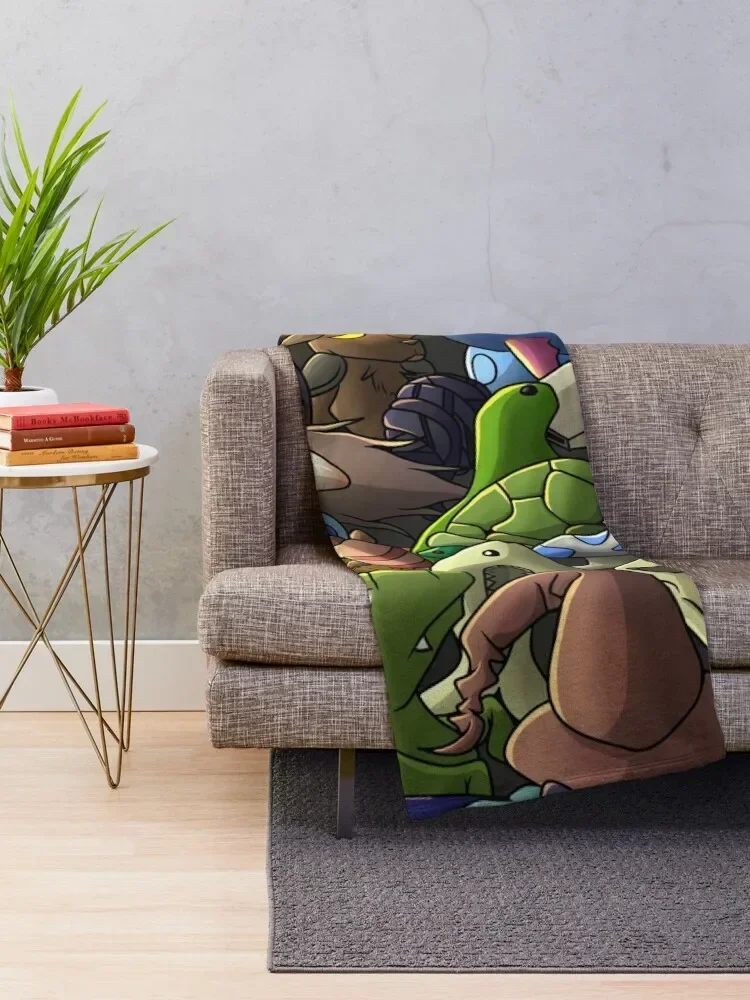 ALL TERRARIA PETS- Digital Throw Blanket Luxury Designer blankets ands halloween Blankets