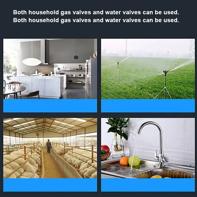 Graffiti WiFi valve robotic arm water pipe gas pipe intelligent valve remote control robotic arm