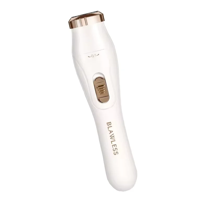 Aparador de pelos corporais para mulheres, à prova d'água, sem dor, para uso na zona do biquíni, no rosto, nos braços e nas pernas, ideal para peles sensíveis.