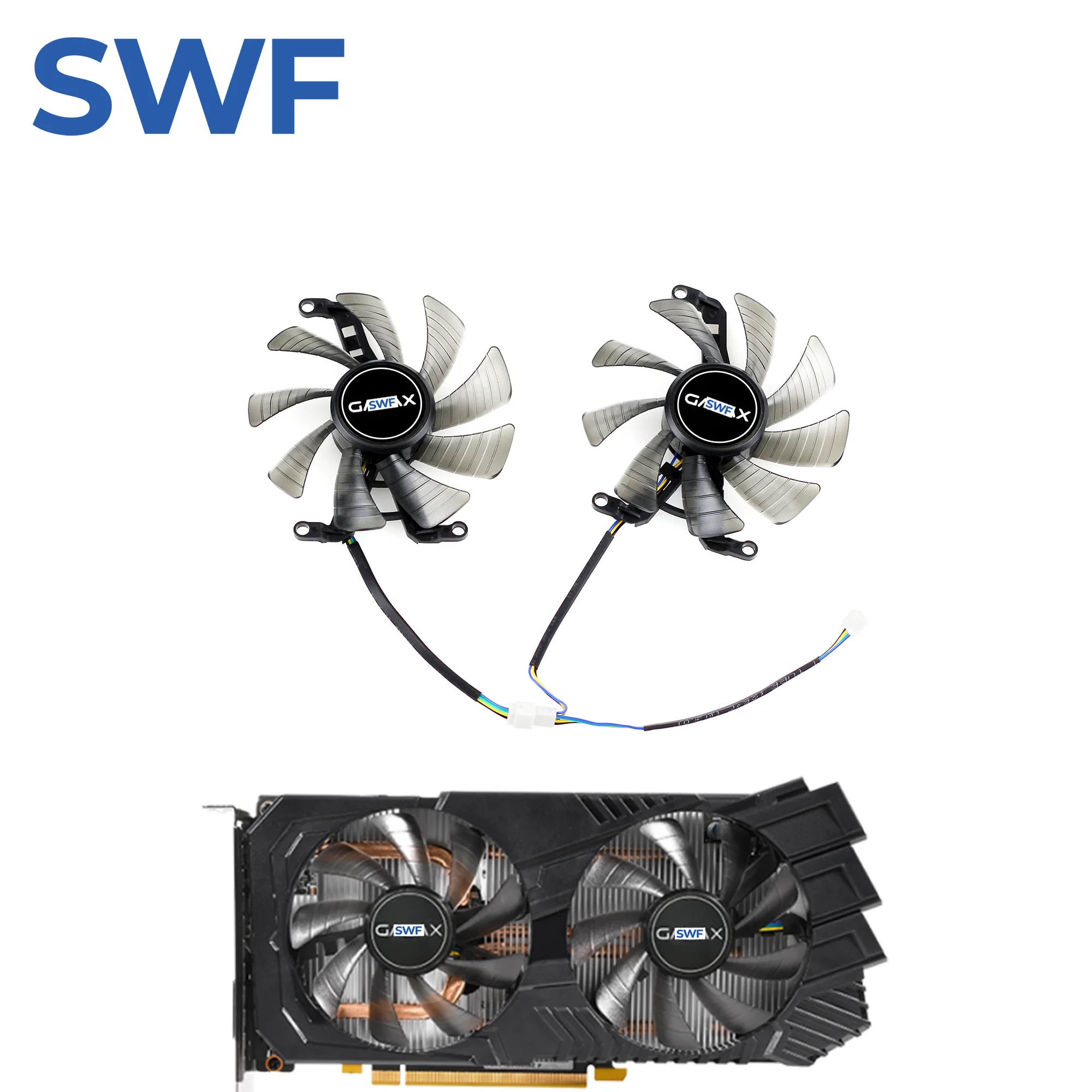 85MM RTX 2060 Cooling Fan For KFA2 GALAX GTX 1660 Super Ti RTX 2060 Super 2070 Will Graphics Card Cooler Fan FY09015M12LPA