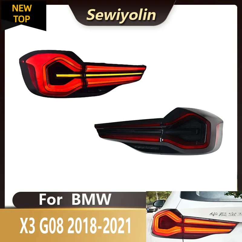 

Автомобильные аксессуары, задний фонарь для BMW X3 G08 2018-2021, сигнальная лампа 12 В