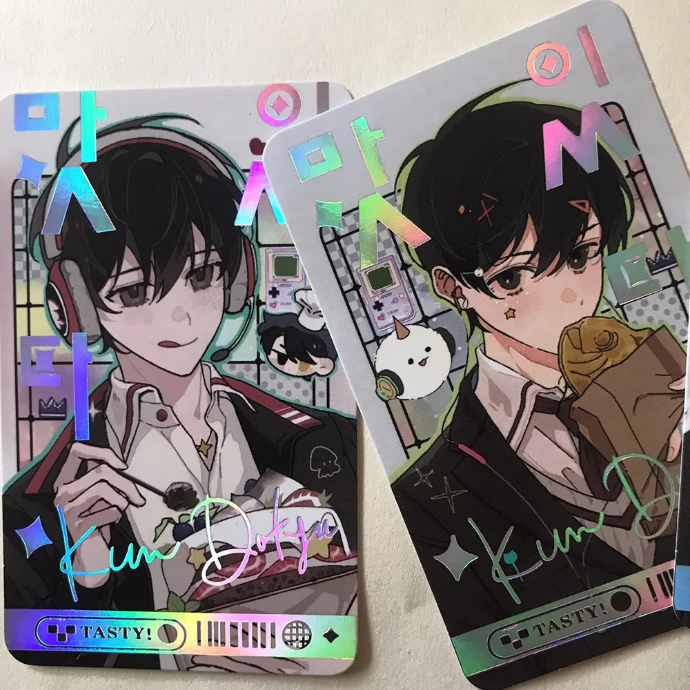 อะนิเมะ Omniscient Reader's Viewpoint Kim Dokja Yoo Joonghyuk คอสเพลย์การ์ดตัวเลข Photocard รวบรวม Prop