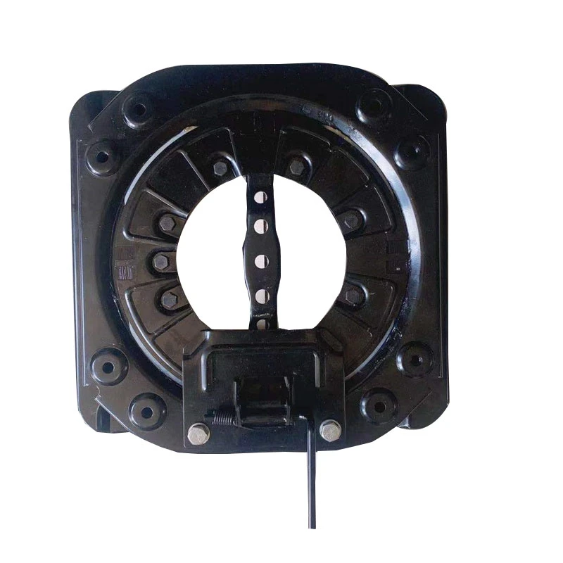 360 degree rotation of the car seat rotary table for modification of the car seat chassis rotary table