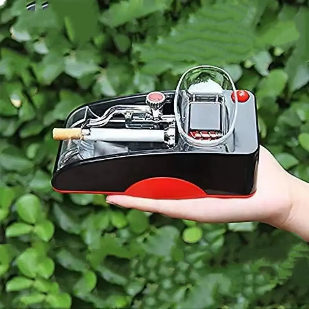 

Portable Cigarette Injector Machine Tobacco Roller Smoking Accessories EU US Plug DIY Electric Automatic Cigarettes Maker